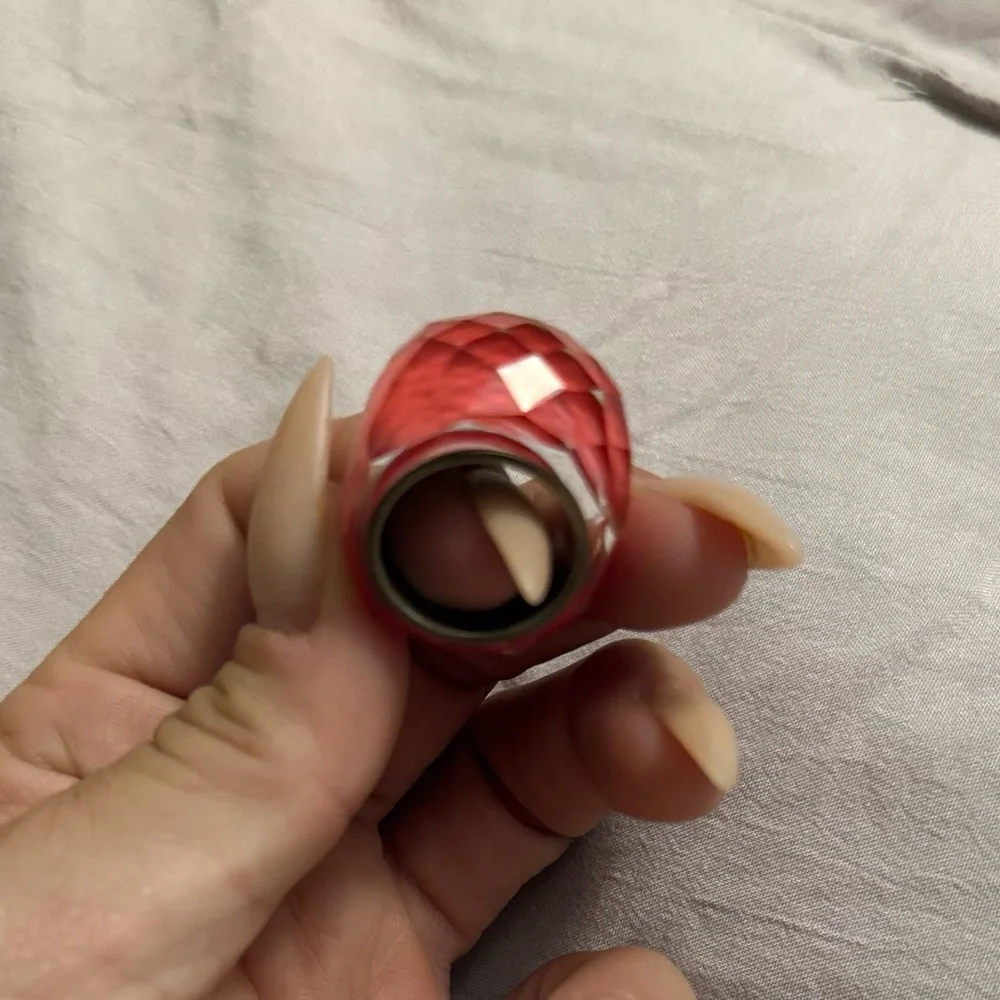 Swarovski Red Electronic Ring- size 5